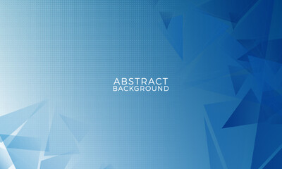 Abstract blue geometric background with modern corporate concept. Navy blue vector background halftone gradients design for corporate, presentation, business, seminar and institution.