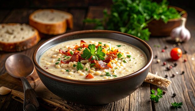 B&uuml;ndner Gerstensuppe aus Graub&uuml;nden