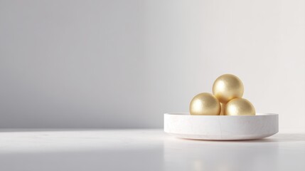 wealth management concept minimal luxury background