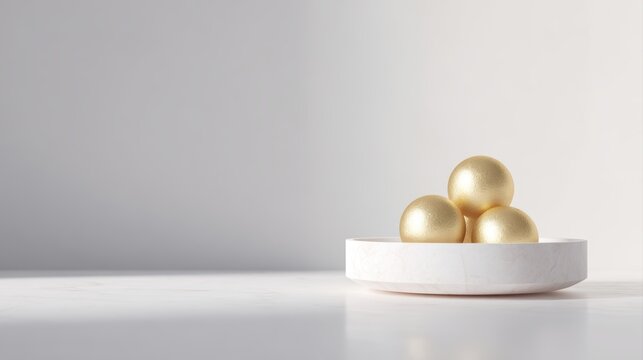 wealth management concept minimal luxury background