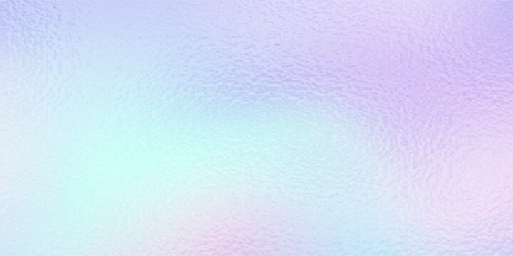 Holographic texture. Rainbow foil. Iridescent, background. Holo gradient. Hologram shine effect. Pearlescent metal sparkly surface for design prints. Pastel color. Glitter silver soft tones. Vector