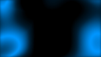 Modern Dark Blue Abstract Gradient Background with Central Copy Space