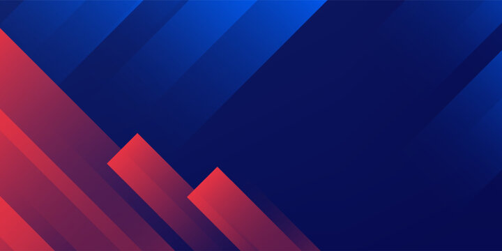 simple red blue abstract background with gaming style for banner and event