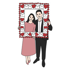 business man and woman