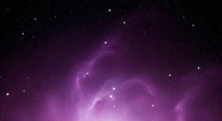 Obraz premium Deep Space Nebula with Stars - Cosmic Wonder and Astronomy