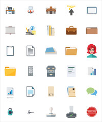 Fototapeta premium Office Supplies