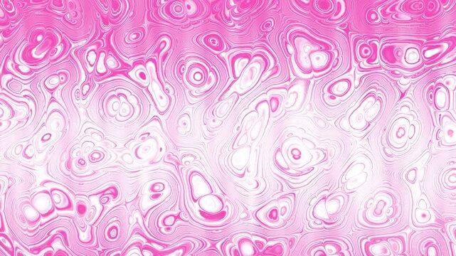 Abstract pink marble texture design; seamless pattern backdrop Abstract looping 4k video. Seamless abstract wavy psychedelic background for loop playback