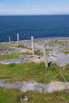 Littoral irlandais - pierre et mer