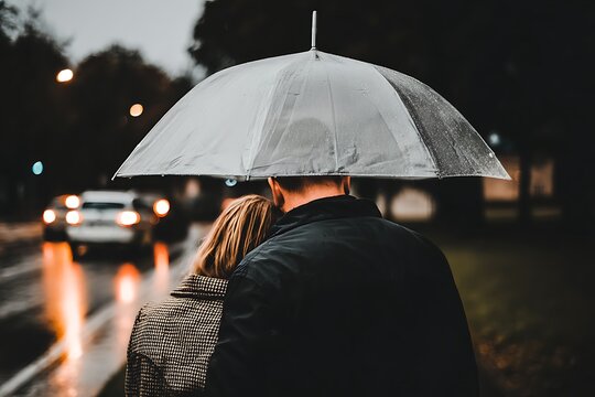 Walking Together in the Rain