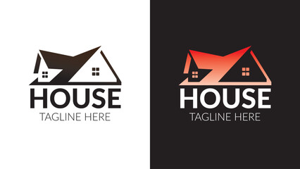 House logo design template 