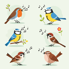 Birds Singing Melodies