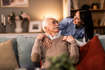 Fototapeta premium Medical Service At Home