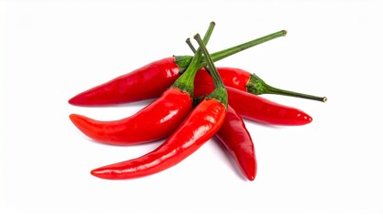 Rote Chili klein isoliert