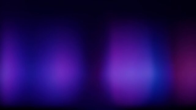 Blurred abstract background with glowing neon bokeh lights overlay, ambient transition light leaks 4k looped on black backdrop