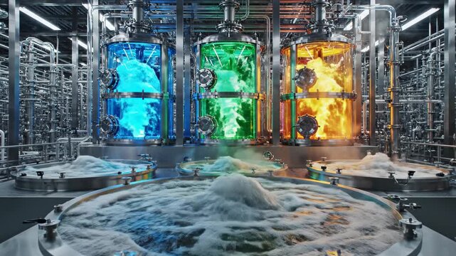 Advanced Chemical Reactors Synthesizing Compounds in Modern Lab