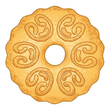 Swirl Ring Biscuit