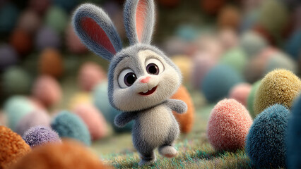 Niedlicher Osterhase