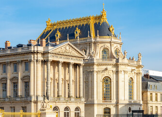 Obraz premium Royal chapel of Versailles palace, Paris suburbs, France
