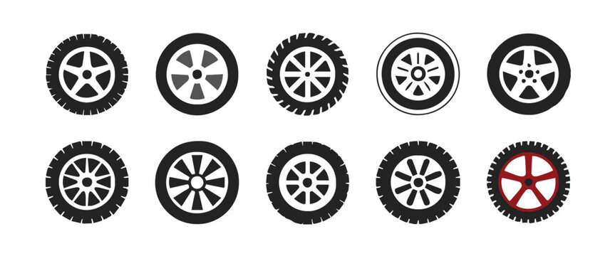 wheel vector rim designs car rim illustrations