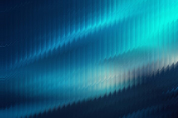 Obraz premium Deep blue and teal vertical ribbed abstract background