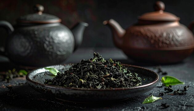 Chinesischer Oolong-Tee mit losen Bl&auml;ttern