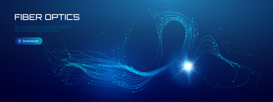 Fiber wave tech for optic ai light and line data internet. Connect business motion for futuristic digital electric and global fast future. Fiber yellow effect for optic background flow and ai.