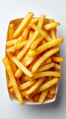 Crispy golden french fries