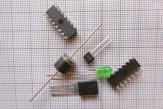 Semiconductor electronic components. Transistors, integrated circuits and diodes.