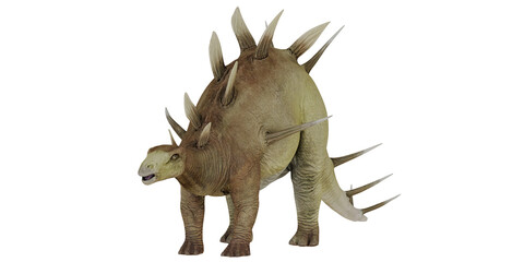 Realistic model of a Stegosaurus dinosaur. © Ilie