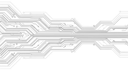 Digital Circuitry: A sleek, modern design showcases an intricate network of digital circuits, conveying a sense of cutting-edge technology and innovation.