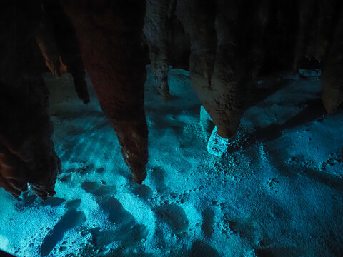 water in the cave