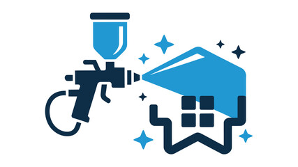 Obraz premium Stylized deer silhouette illustration