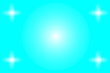 Abstract glowing turquoise background with soft light flares and a bright circular center. Modern luminous design ideal for technology, wallpapers, presentations, and futuristic visual effects.