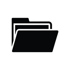 Blue document icon is connected to two database icons by blue lines