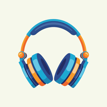 Colorful Headphones Icon