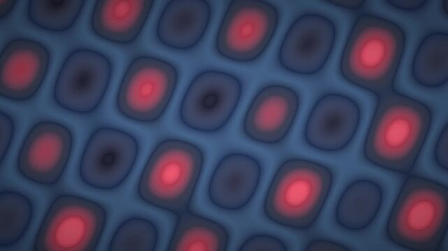 Exploring Fluid Abstract Patterns in Soothing Red and Blue Tones