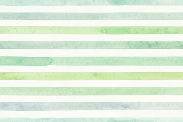 Watercolor stripe seamless pattern. Watercolour hand drawn striped texture on white background.