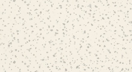 Fototapeta premium Light Beige Terrazzo Pattern with Grey Specks - Neutral Background