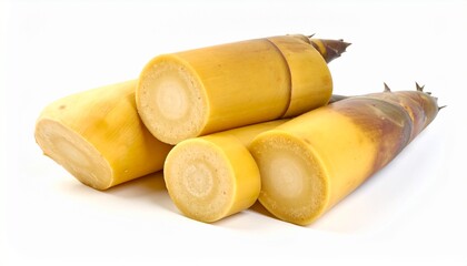 Bambussprossen isoliert