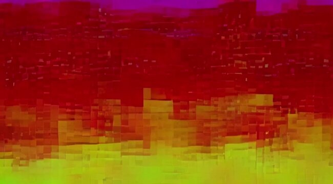 A retro 70s color grid pattern background