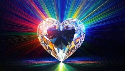 Radiant Heart - A Symbol of Love and Light.