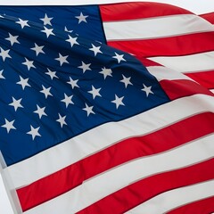 Celebrating national freedom day under the american flag