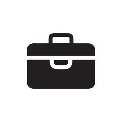 black briefcase icon