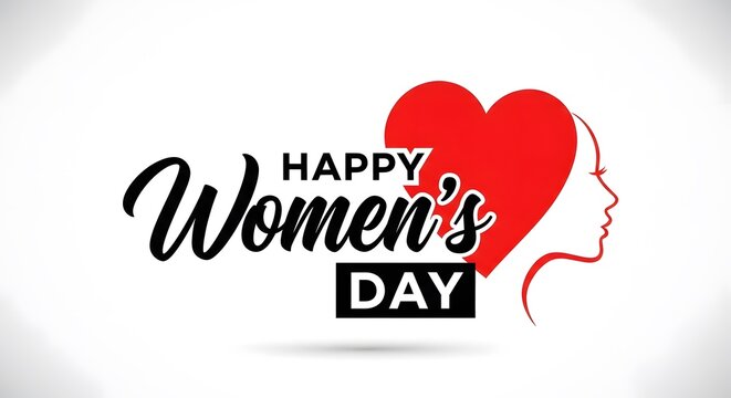 Happy women's day celebration with heartfelt wishes