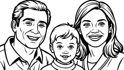 Very beautiful lifestyle portrait of a happy family moment at home, capturing parents and children sharing smiles and connection, expressing love, comfort, and the beauty of everyday family life.