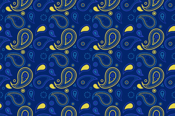 Fototapeta premium Old-fashioned ornamental with scrapbook summer. Beauty event, clothes drawn. Paisley curtain and nature geometric.
