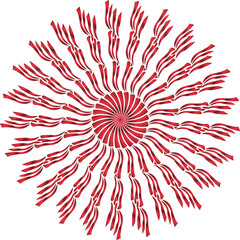 abstract red background