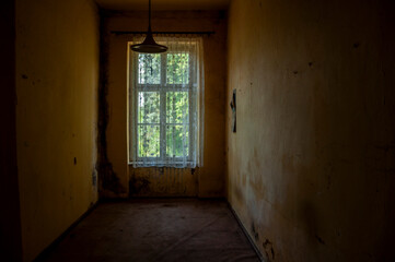 Fototapeta premium Abandoned Historic Palace in Poland – Decay of European Aristocracy