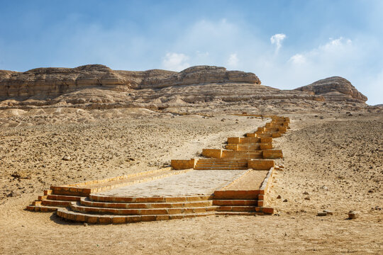The Beni Hassan Tombs are an ancient Egyptian necropolis located on the east bank of the Nile