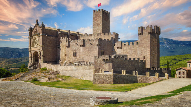Javier Castle, Navarre, Spain, birthplace of Saint Francis Xavier.